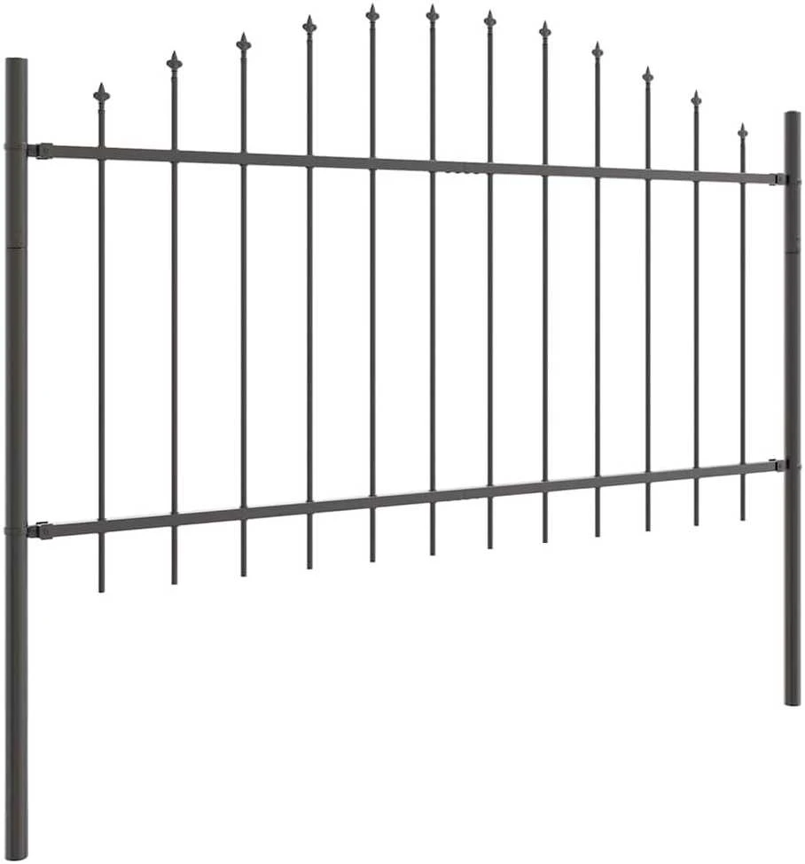 Sodo tvora WOERDEN 2 vnt. 170 x 140 cm Pilka