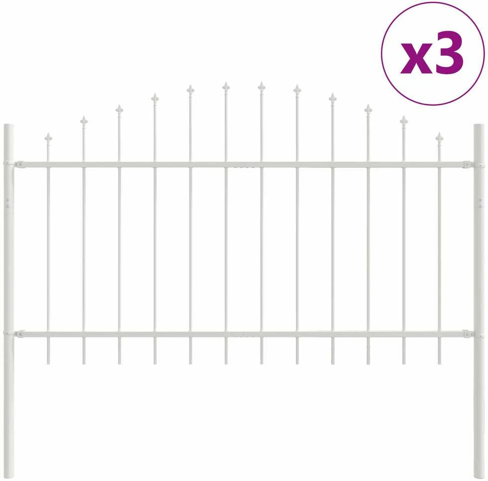 Sodo tvora WOERDEN 3 vnt. 170 x 140 cm Balta