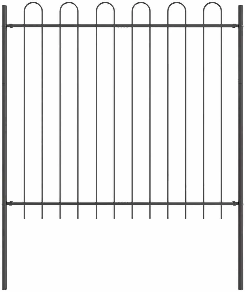 Sodo tvora BOXTEL 6 vnt. 10,2 x 1,5 m Miltelinis plienas Pilka