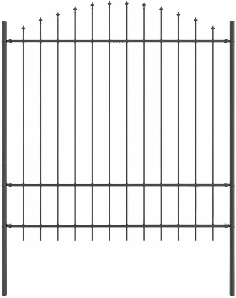 Sodo tvora WOERDEN 4 vnt. 170 x 215 cm Pilka