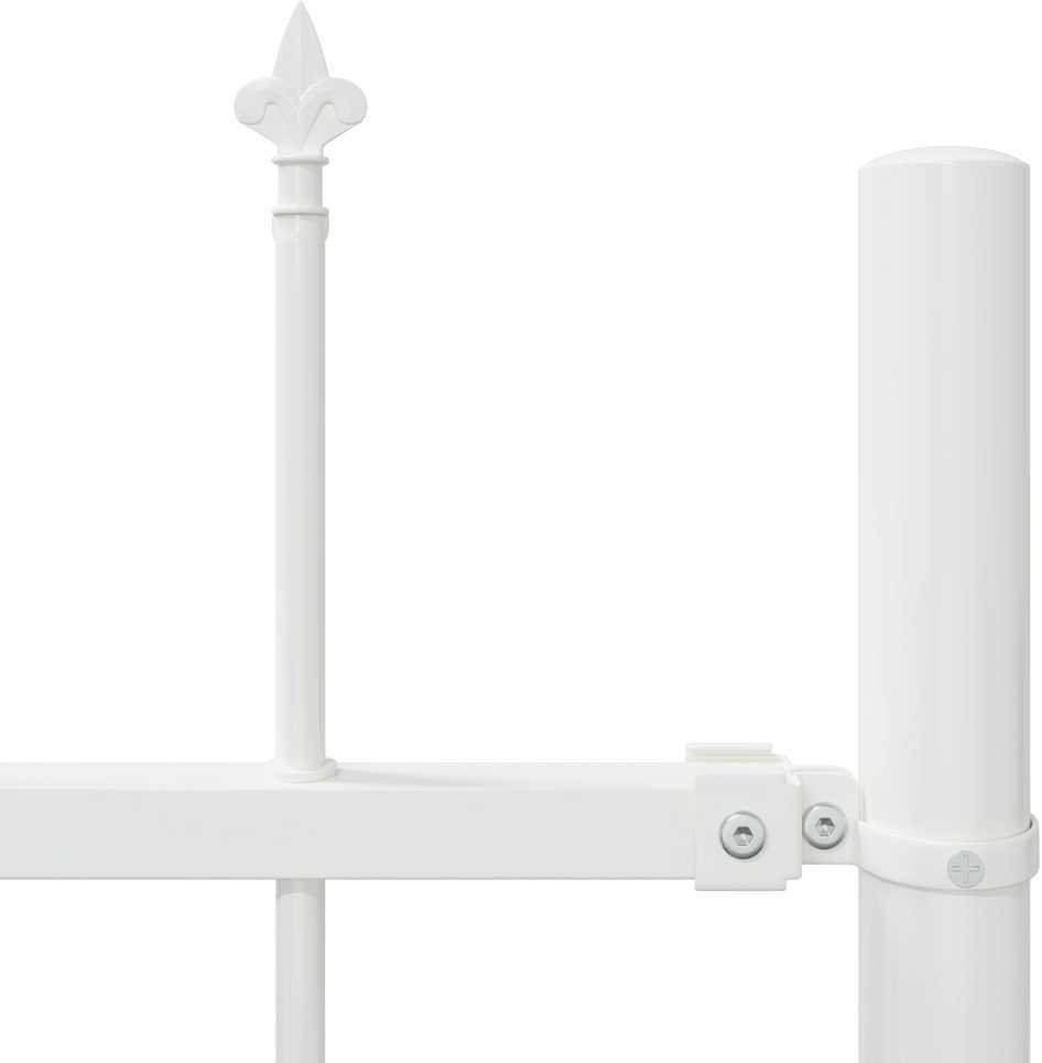 Sodo tvora WOERDEN 6 vnt. 10,2 x 1,5 m Miltelinis plienas Balta