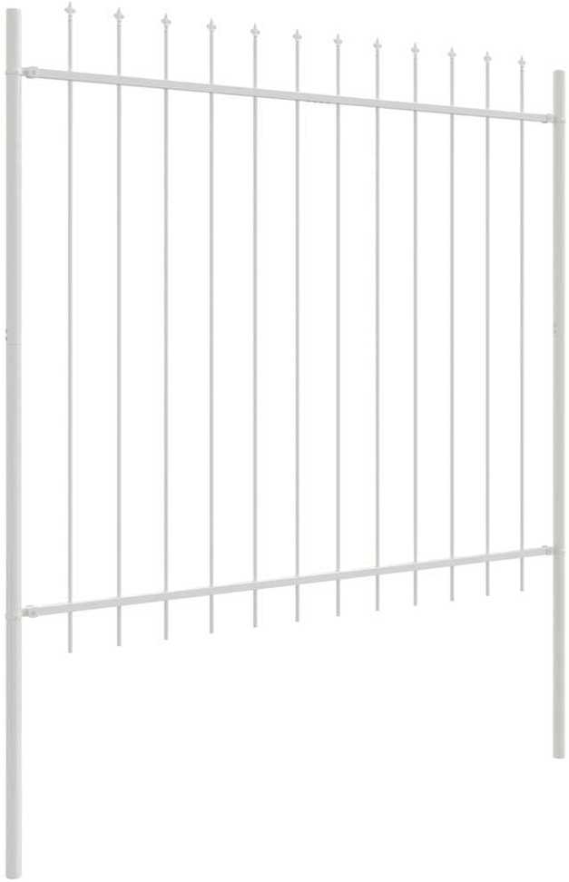 Sodo tvora WOERDEN 6 vnt. 10,2 x 1,5 m Miltelinis plienas Balta