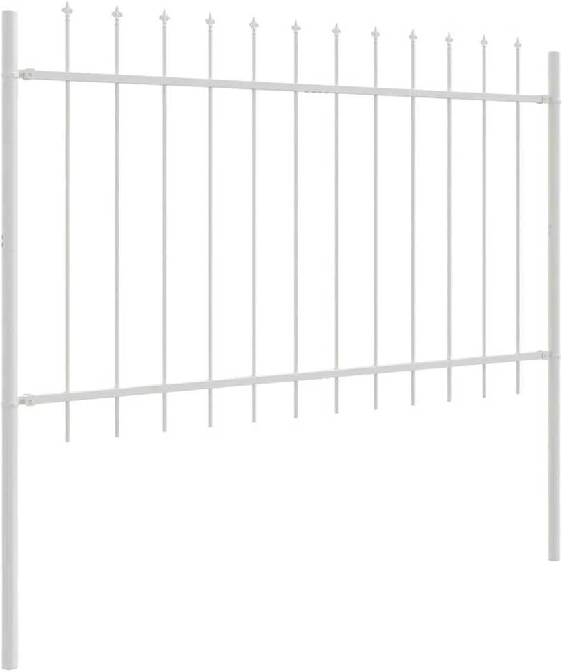 Sodo tvora WOERDEN 1,7 x 0,8 m Miltelinis plienas Balta
