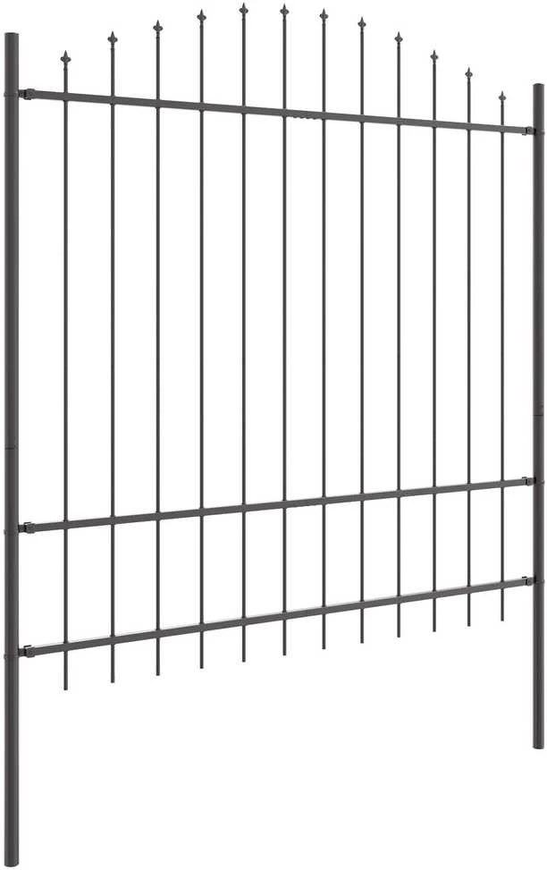Sodo tvora WOERDEN 6 vnt. 170 x 215 cm Pilka