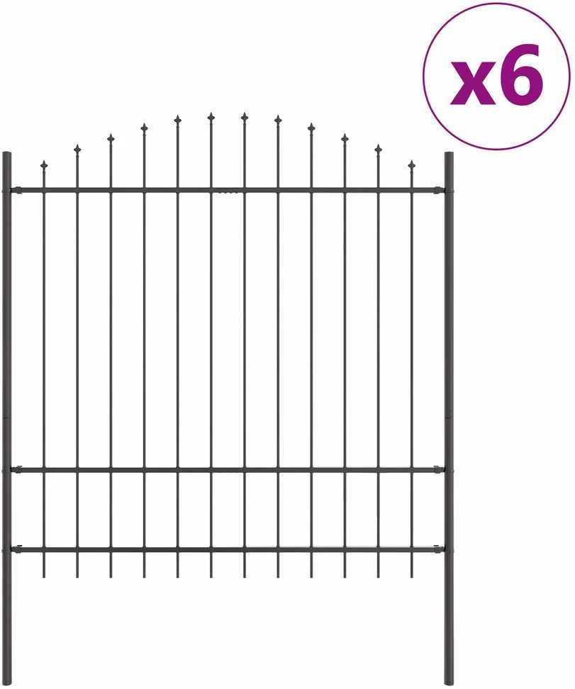 Sodo tvora WOERDEN 6 vnt. 170 x 215 cm Pilka