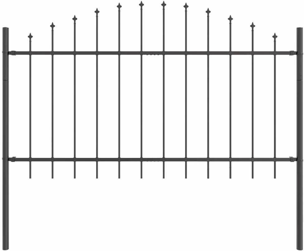 Sodo tvora WOERDEN 7 vnt. 170 x 140 cm Pilka