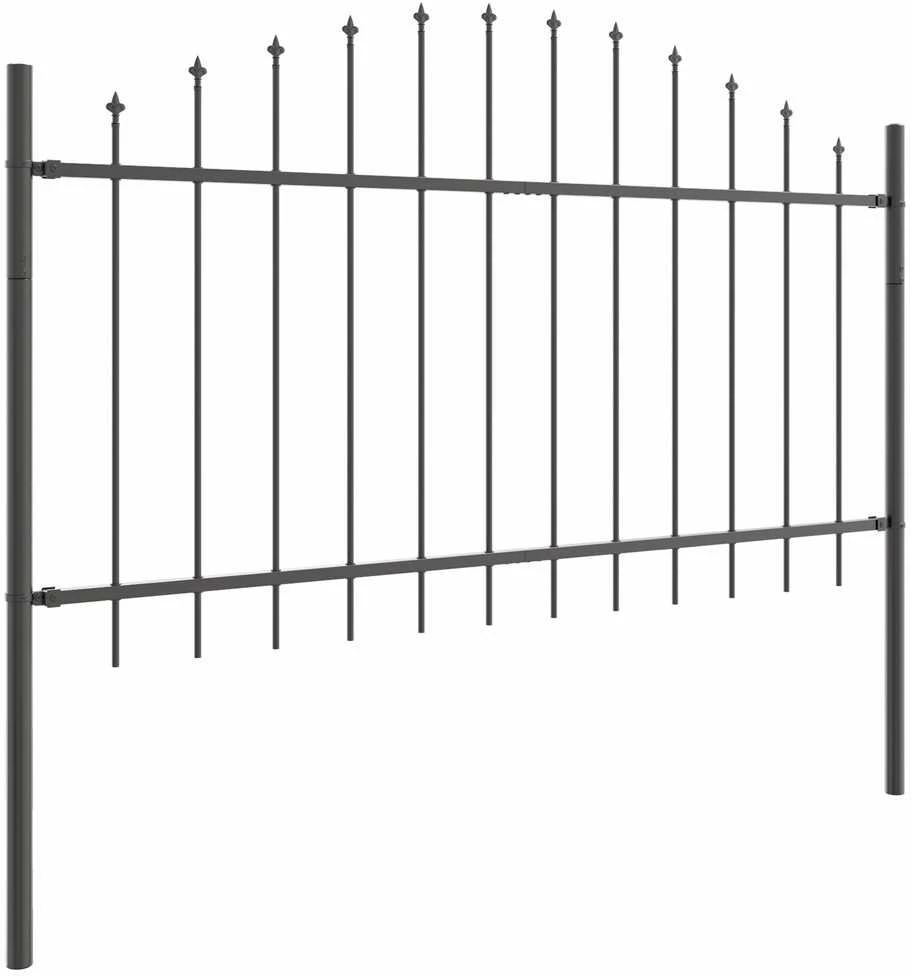 Sodo tvora WOERDEN 7 vnt. 170 x 140 cm Pilka