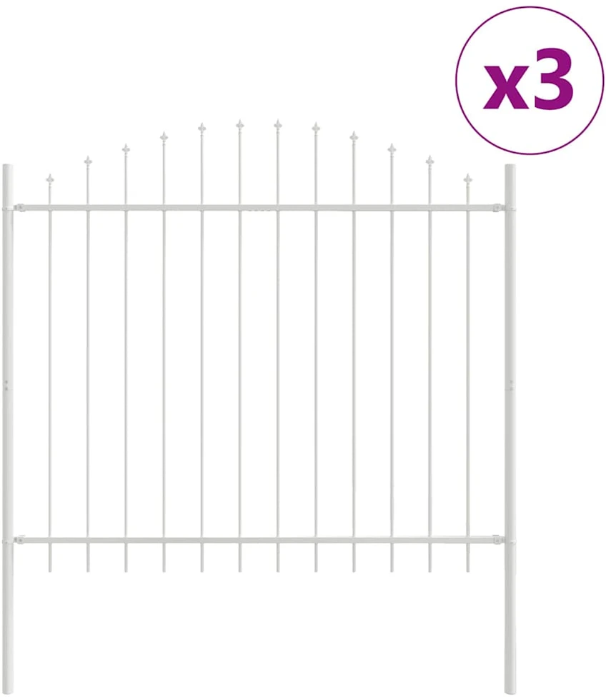 Sodo tvora WOERDEN 3 vnt. 170 x 190 cm Balta