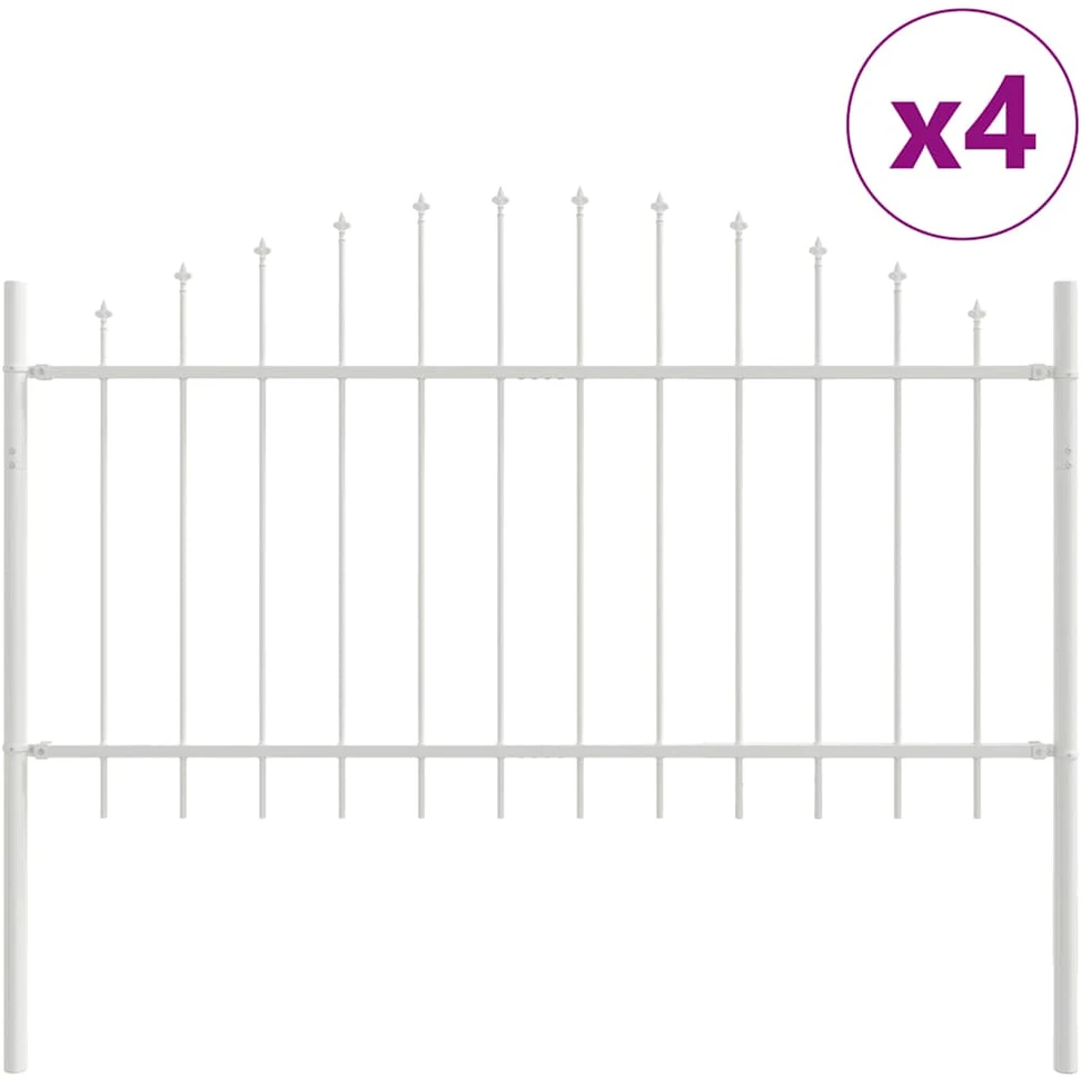 Sodo tvora WOERDEN 4 vnt. 170 x 140 cm Balta