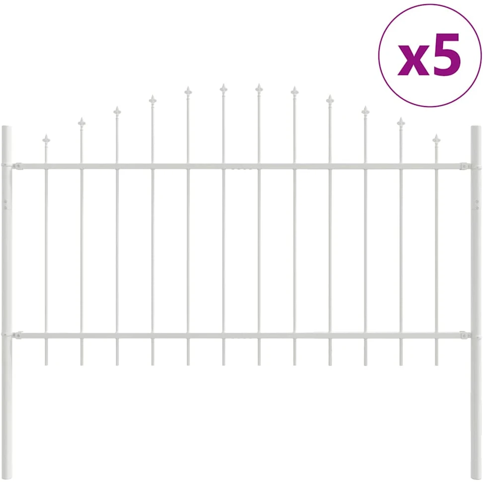 Sodo tvora WOERDEN 5 vnt. 170 x 140 cm Balta