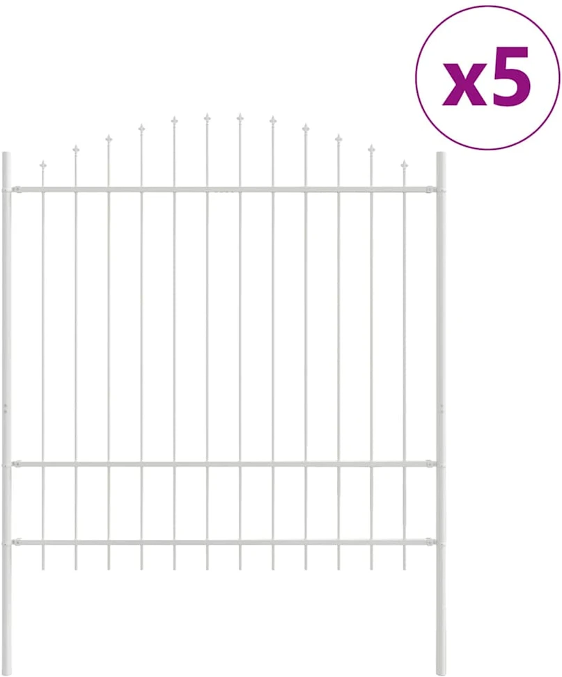 Sodo tvora WOERDEN 5 vnt. 170 x 215 cm Balta