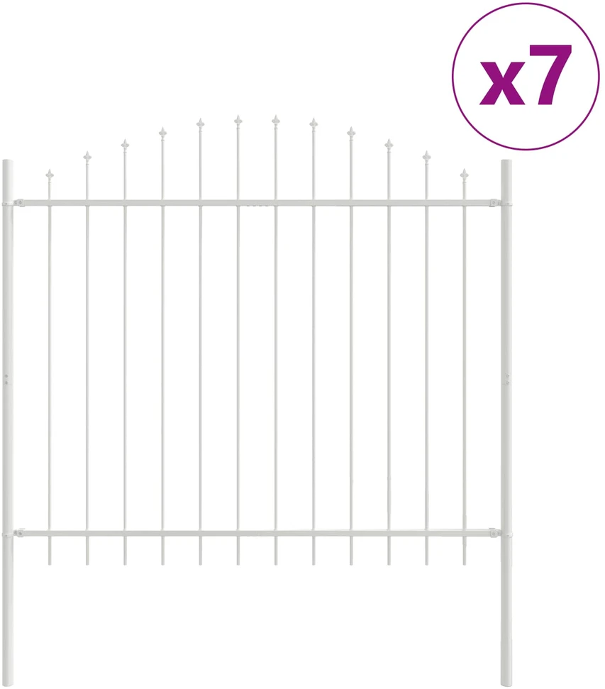 Sodo tvora WOERDEN 7 vnt. 170 x 165 cm Balta