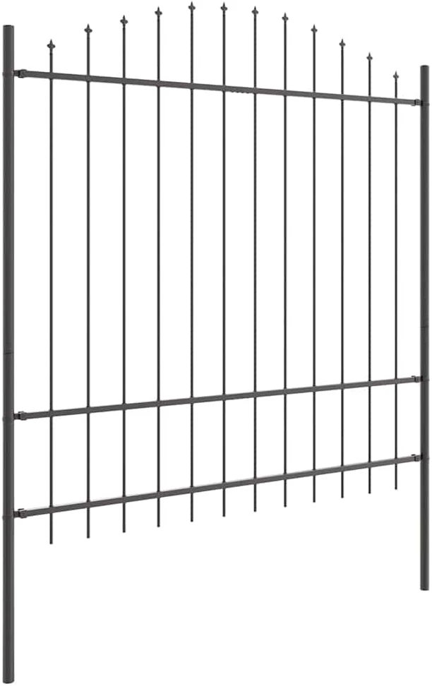 Sodo tvora WOERDEN 7 vnt. 170 x 215 cm Pilka