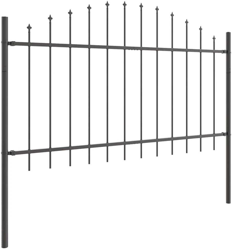 Sodo tvora WOERDEN 8 vnt. 170 x 140 cm Pilka