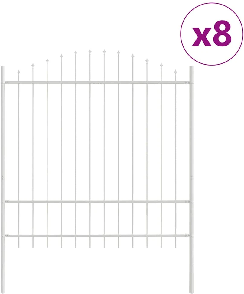 Sodo tvora WOERDEN 8 vnt. 170 x 215 cm Balta