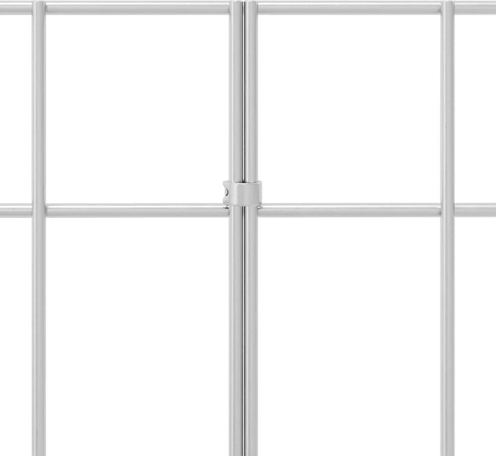 Sodo tvoros plokštė 12 vnt. 100 x 30 cm Galvanizuotas plienas