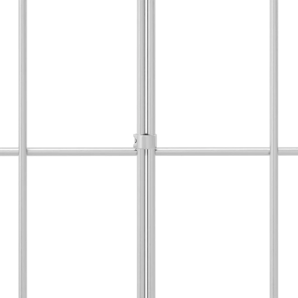 Sodo tvoros plokštė 24 vnt. 50 x 30 cm Galvanizuotas plienas