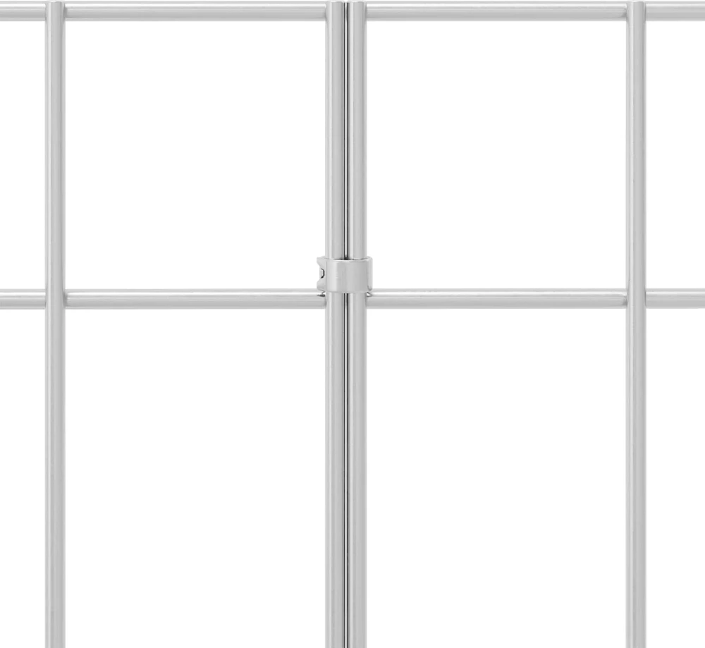 Sodo tvoros plokštė 48 vnt. 50 x 30 cm Galvanizuotas plienas