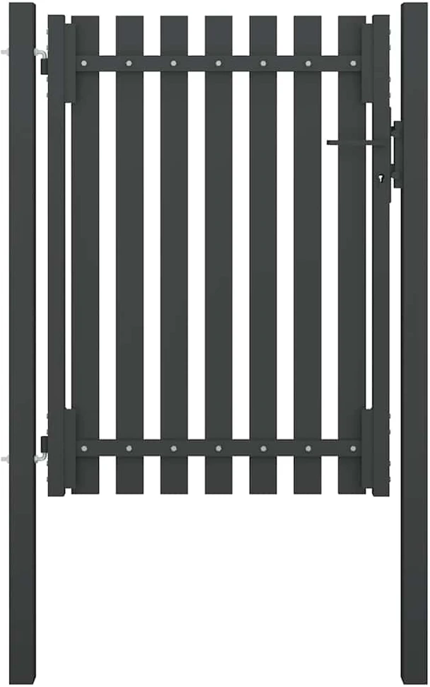 Sodo vartai, antracito spalvos, 1x1,7m, plienas