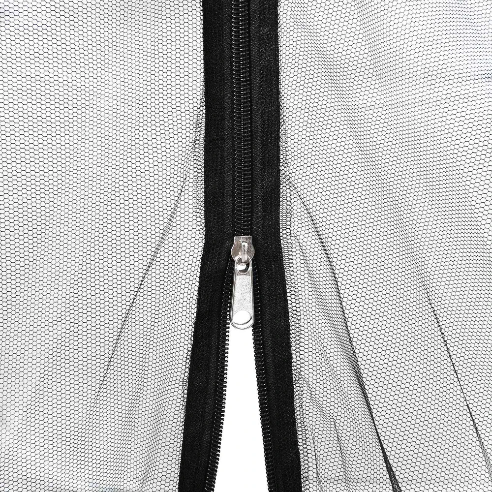 Sodo uodų tinklas 220 mesh Juoda 3 x 4,5 x 2,5 m Poliesteris