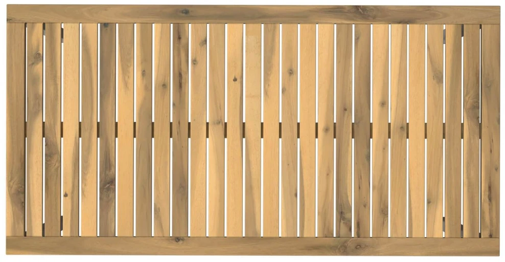 Sodo vakarienės stalas Balta 108,5 x 55 x 75 cm
