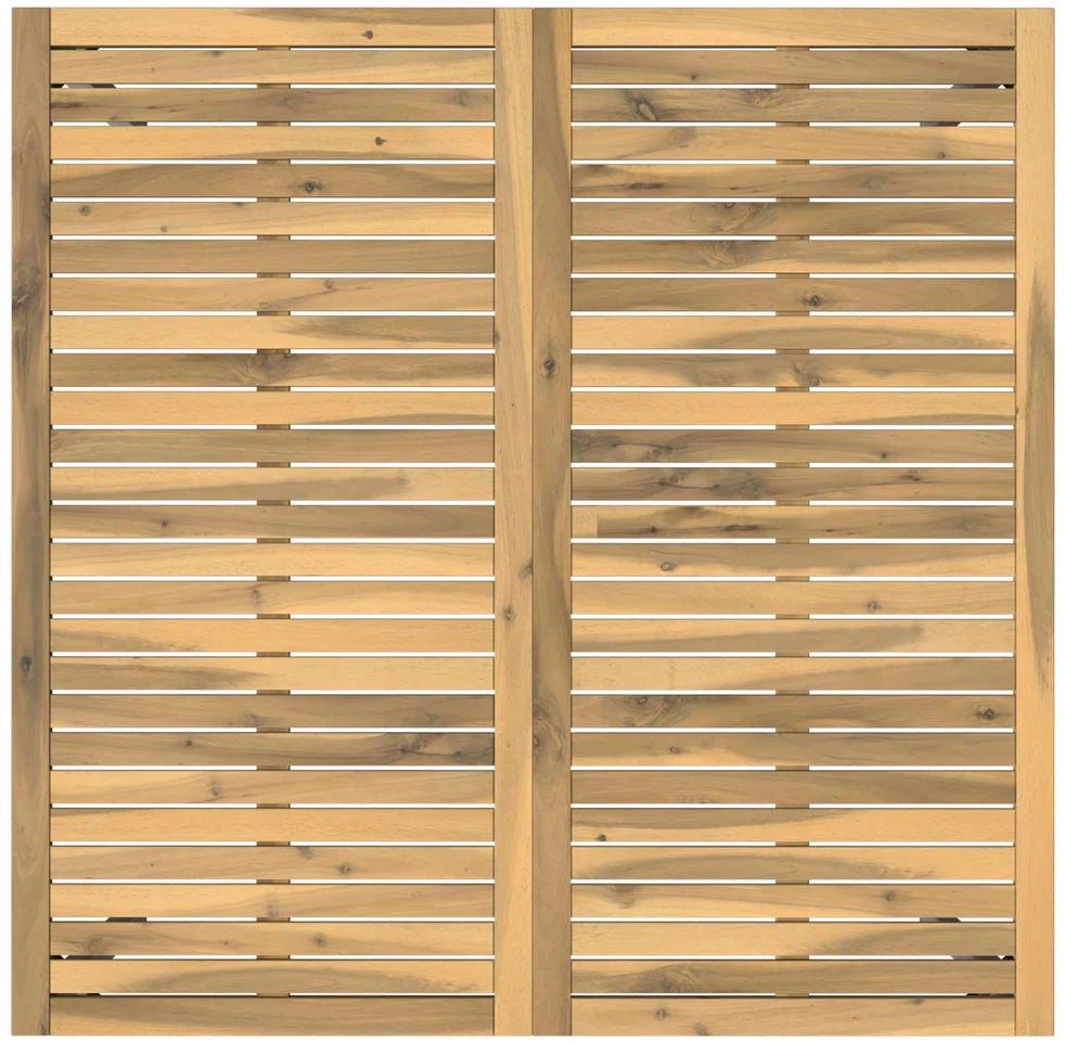 Sodo vakarienės stalas Balta 110 x 108,5 x 75 cm