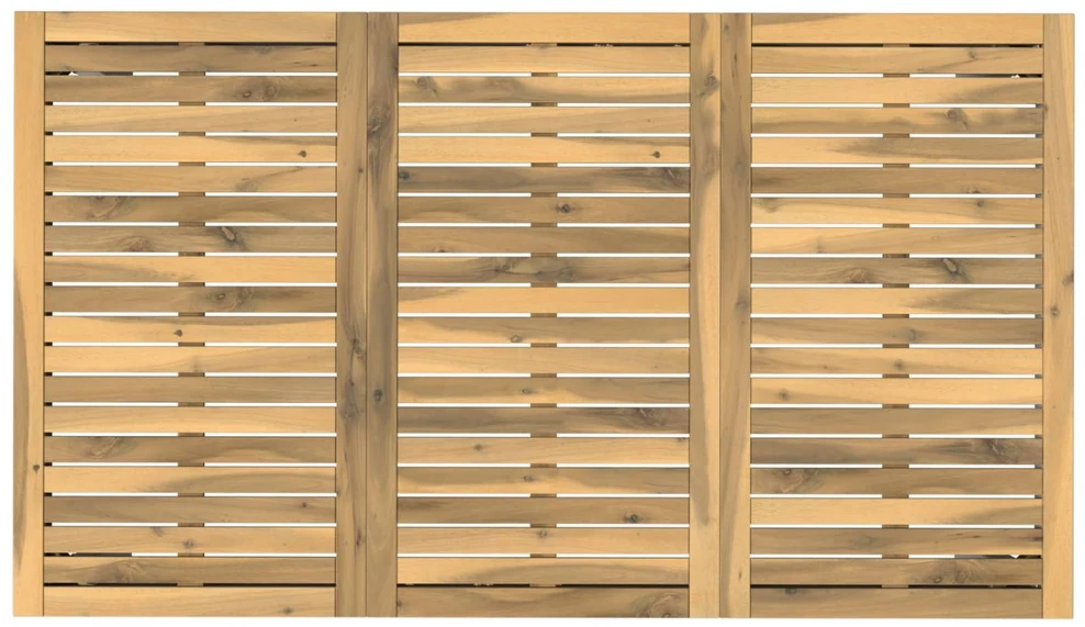 Sodo vakarienės stalas Balta 141 x 80,5 x 75 cm