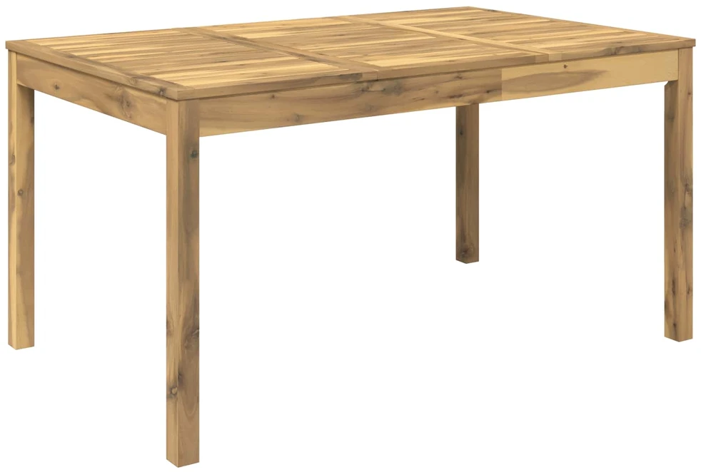 Sodo vakarienės stalas Balta 147 x 88,5 x 75 cm