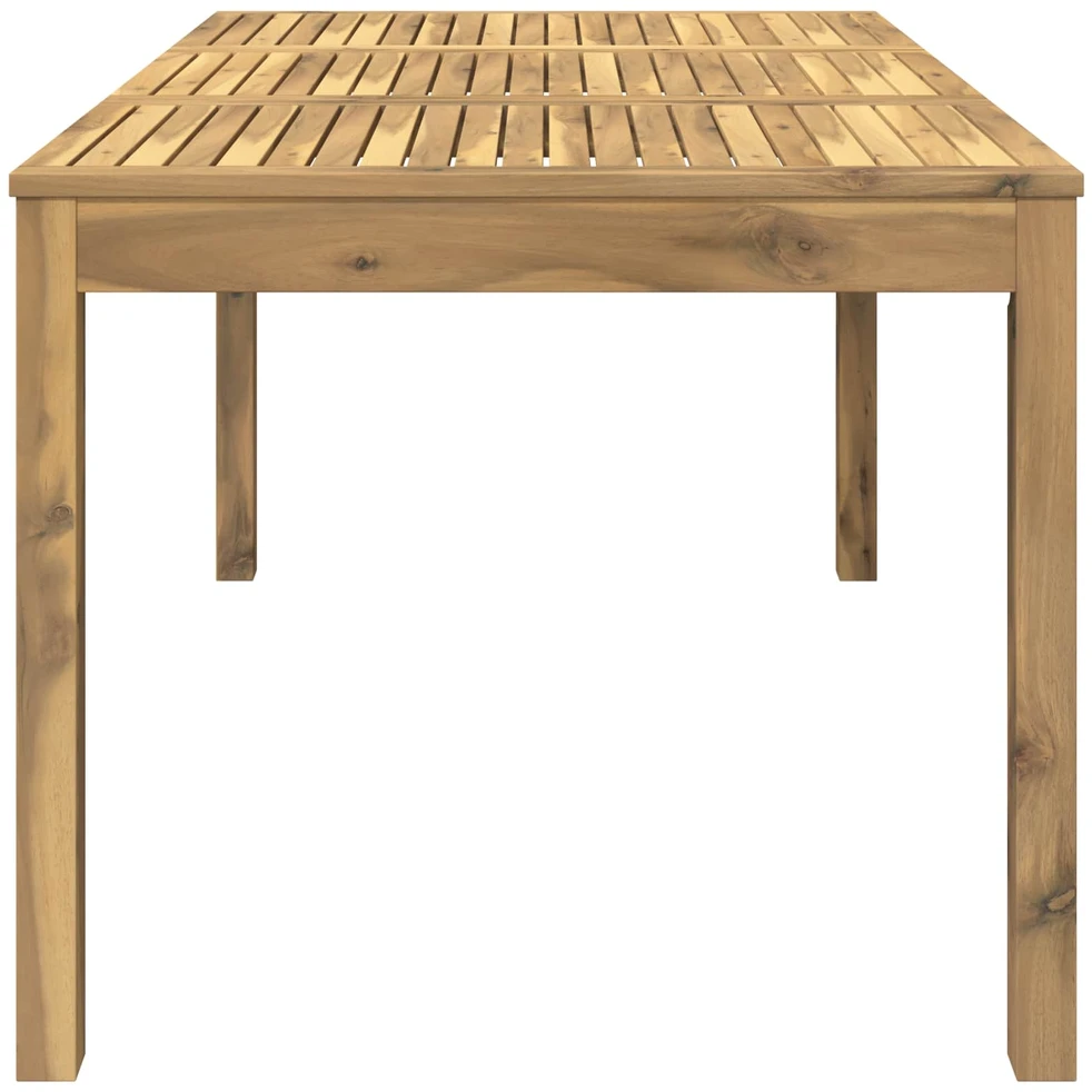 Sodo vakarienės stalas Balta 147 x 88,5 x 75 cm