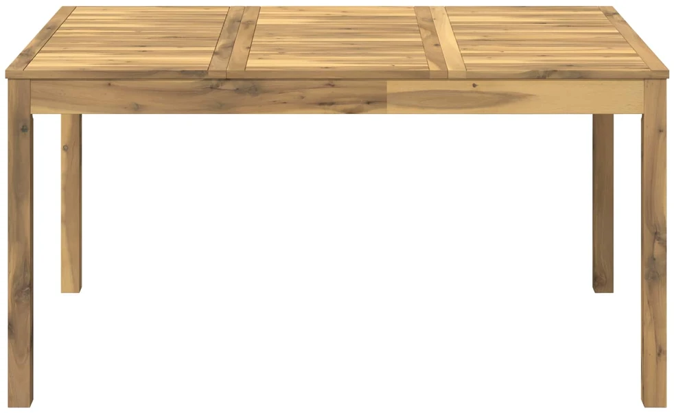 Sodo vakarienės stalas Balta 147 x 88,5 x 75 cm
