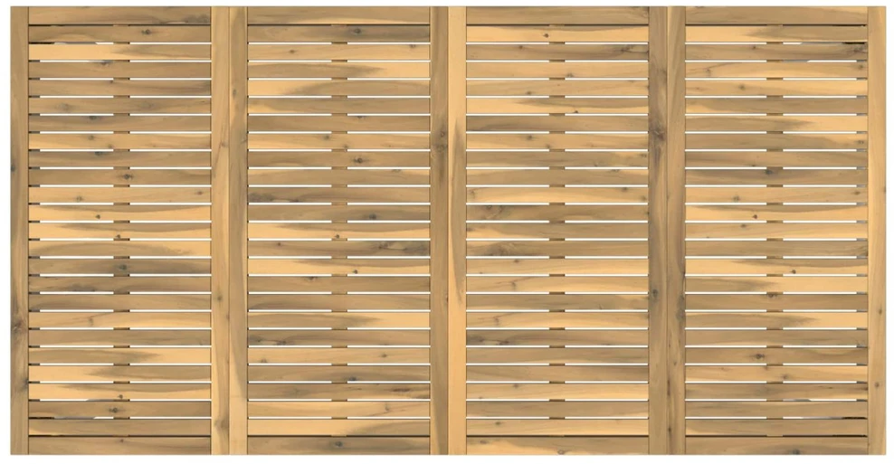 Sodo vakarienės stalas Balta 196 x 100,5 x 75 cm