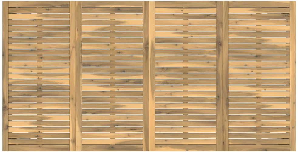Sodo vakarienės stalas Balta 196 x 100,5 x 75 cm