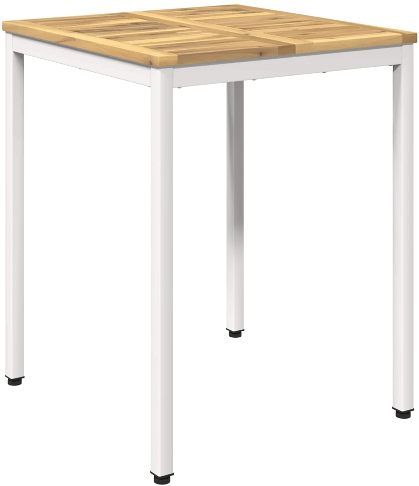 Sodo vakarienės stalas Balta 60 x 60,5 x 75 cm