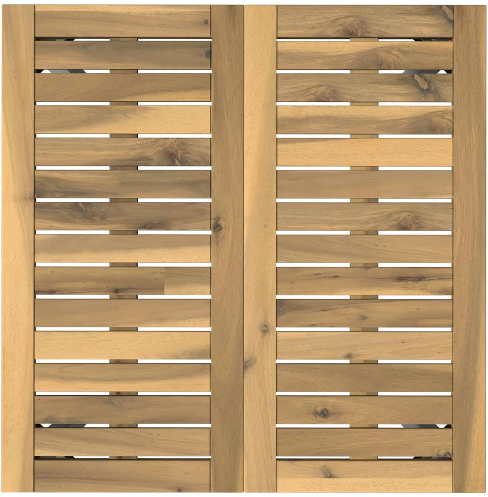 Sodo vakarienės stalas Balta 60 x 60,5 x 75 cm