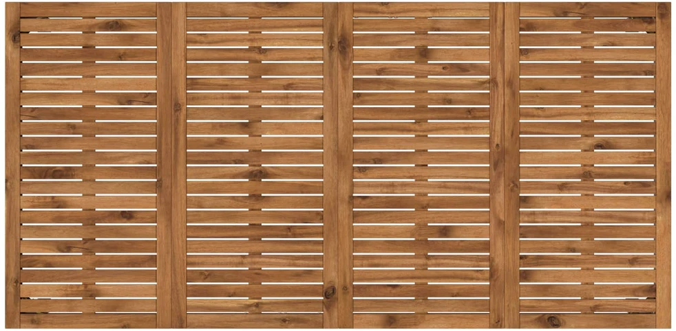 Sodo vakarienės stalas Natūrali ir Balta 180 x 88,5 x 75 cm