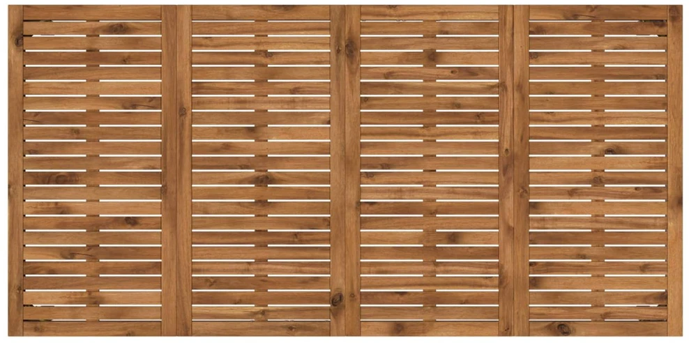 Sodo vakarienės stalas Natūrali ir Balta 180 x 88,5 x 75 cm
