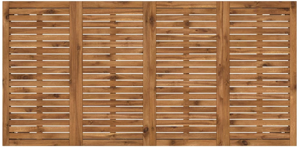 Sodo vakarienės stalas Natūralus ir kava 147 x 88,5 x 75 cm