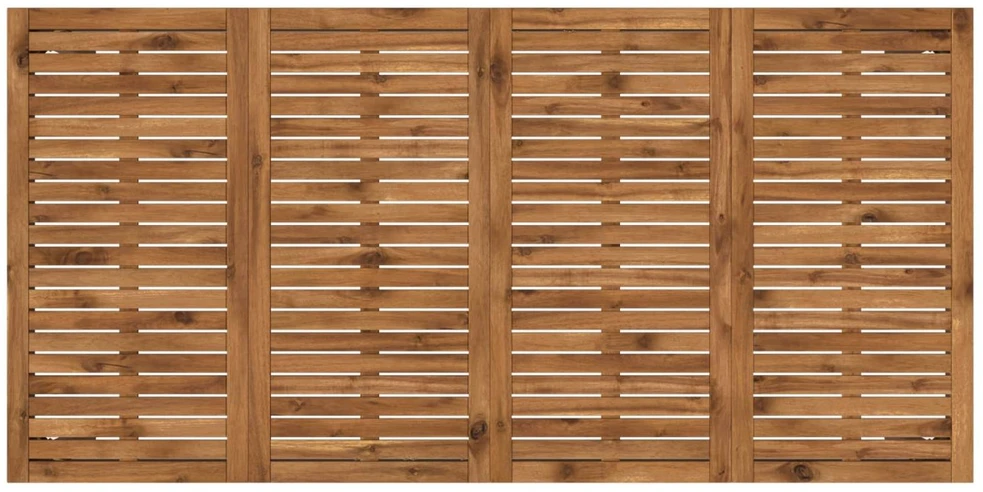 Sodo vakarienės stalas Natūralus ir kava 147 x 88,5 x 75 cm