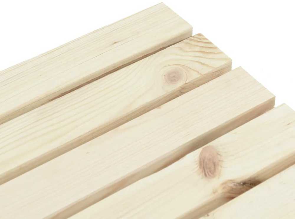 Lauko baldų komplektas Sodo valgomojo baldų komplektas, 5 dalių, eglės masyvas