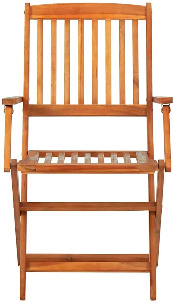 Sodo valgomojo komplektas, 13 dalių, 280x90x75 cm, akacija