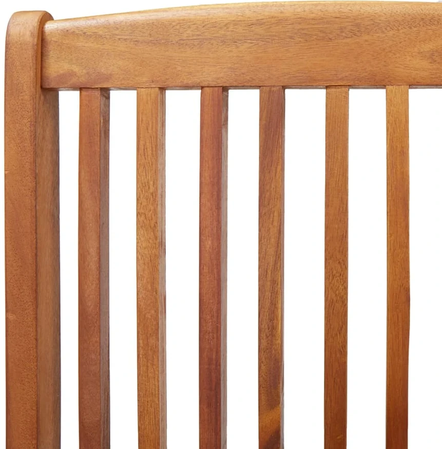 Lauko baldų komplektas Sodo valgomojo komplektas, 5 dalių, akacijos medienos masyvas