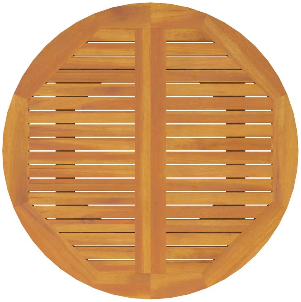 Sodo valgomojo komplektas, 5 dalių, akacijos medienos masyvas
