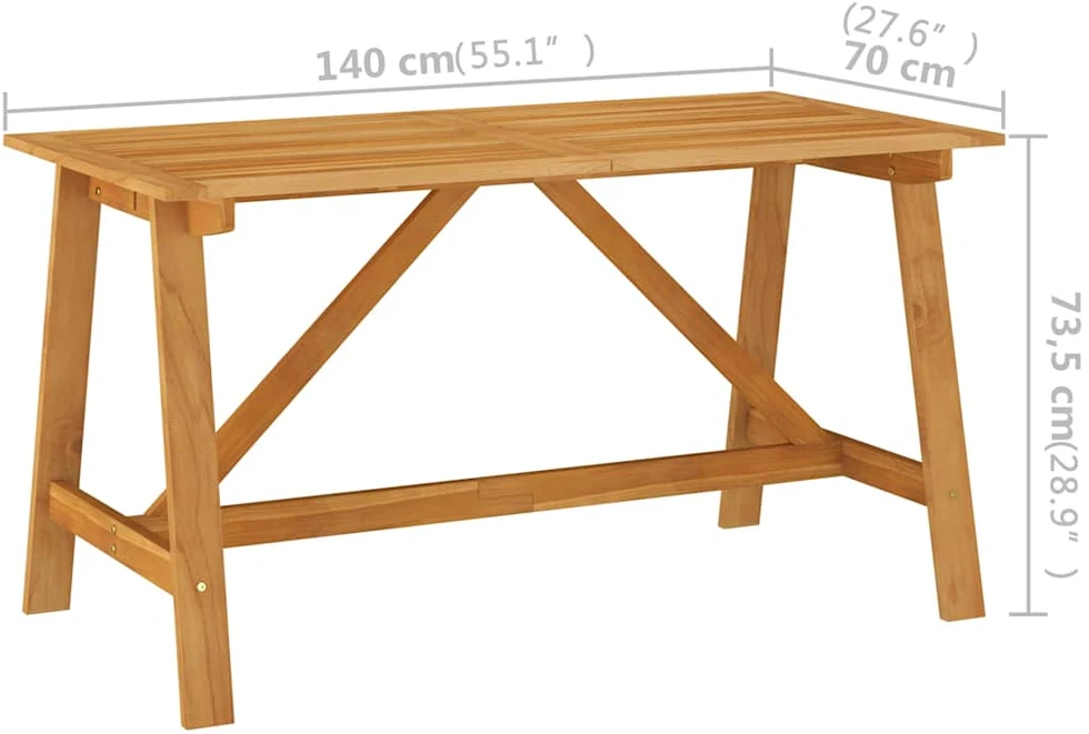Lauko baldų komplektas Sodo valgomojo komplektas, 5 dalių, pilkas (312406+310085)