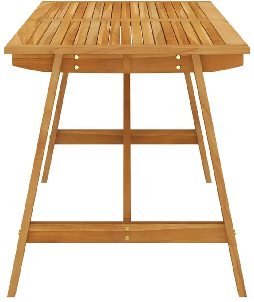 Lauko baldų komplektas Sodo valgomojo komplektas, 5 dalių, pilkas (312406+310563)