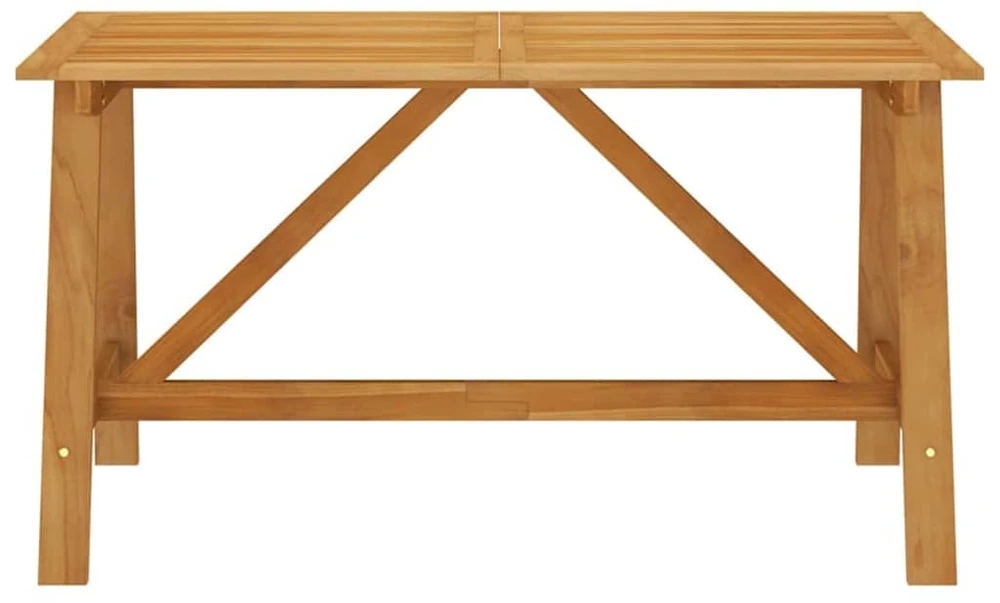 Lauko baldų komplektas Sodo valgomojo komplektas, 5 dalių, pilkas (312406+310563)