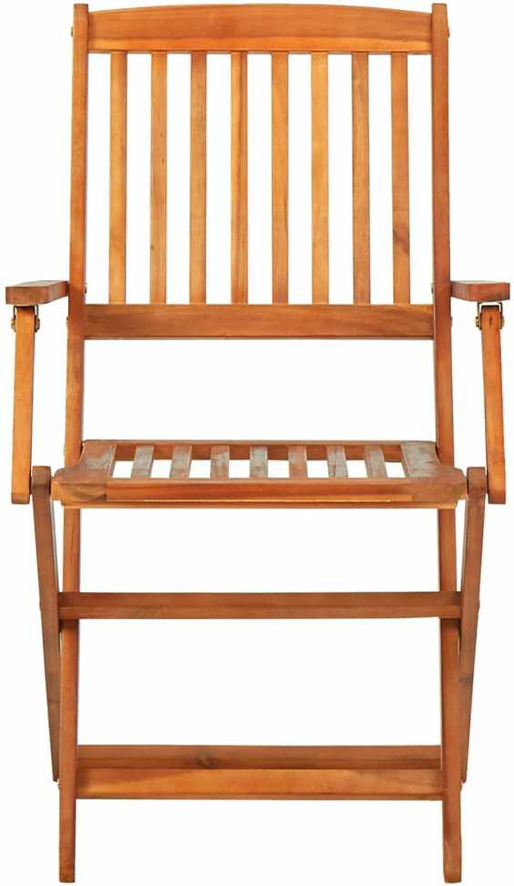 Lauko baldų komplektas Sodo valgomojo komplektas, 9 dalių, 220x90x75 cm, akacija