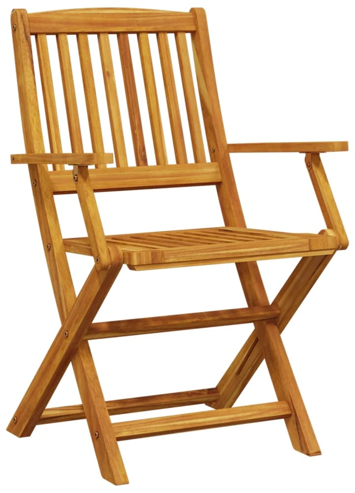 Lauko baldų komplektas Sodo valgomojo komplektas, 9 dalių, 180x90x75 cm, akacija