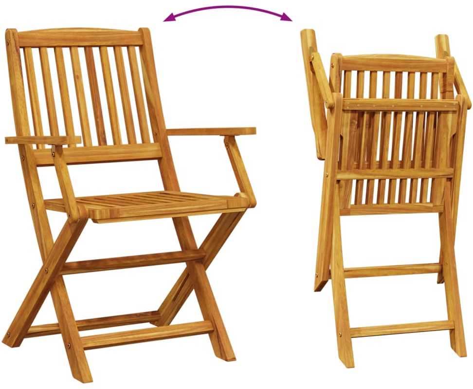 Lauko baldų komplektas Sodo valgomojo komplektas, 9 dalių, 180x90x75 cm, akacija