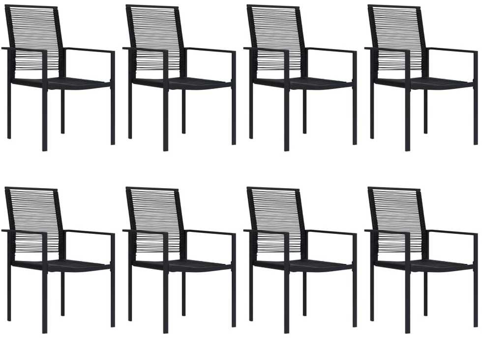 Lauko baldų komplektas Sodo valgomojo komplektas, 9 dalių (2x312172+312163)
