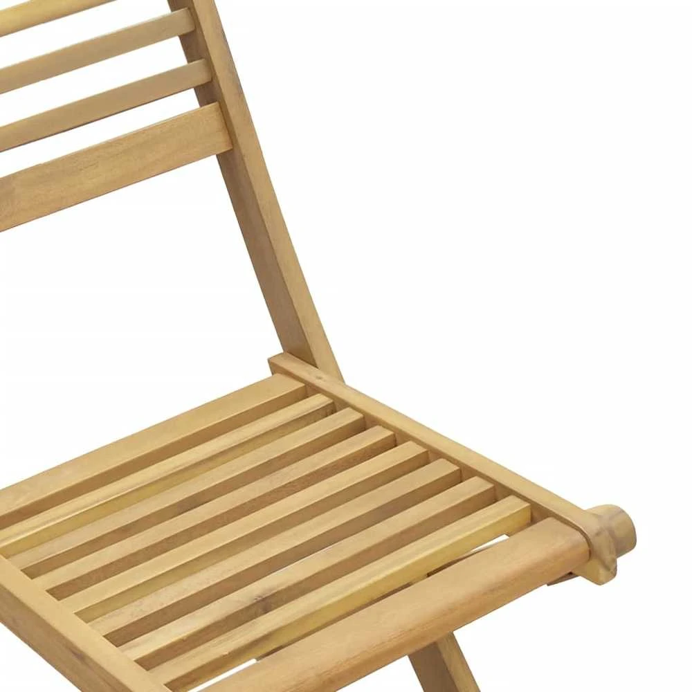 Lauko baldų komplektas Sodo valgomojo komplektas, 9 dalių, akacijos medienos masyvas